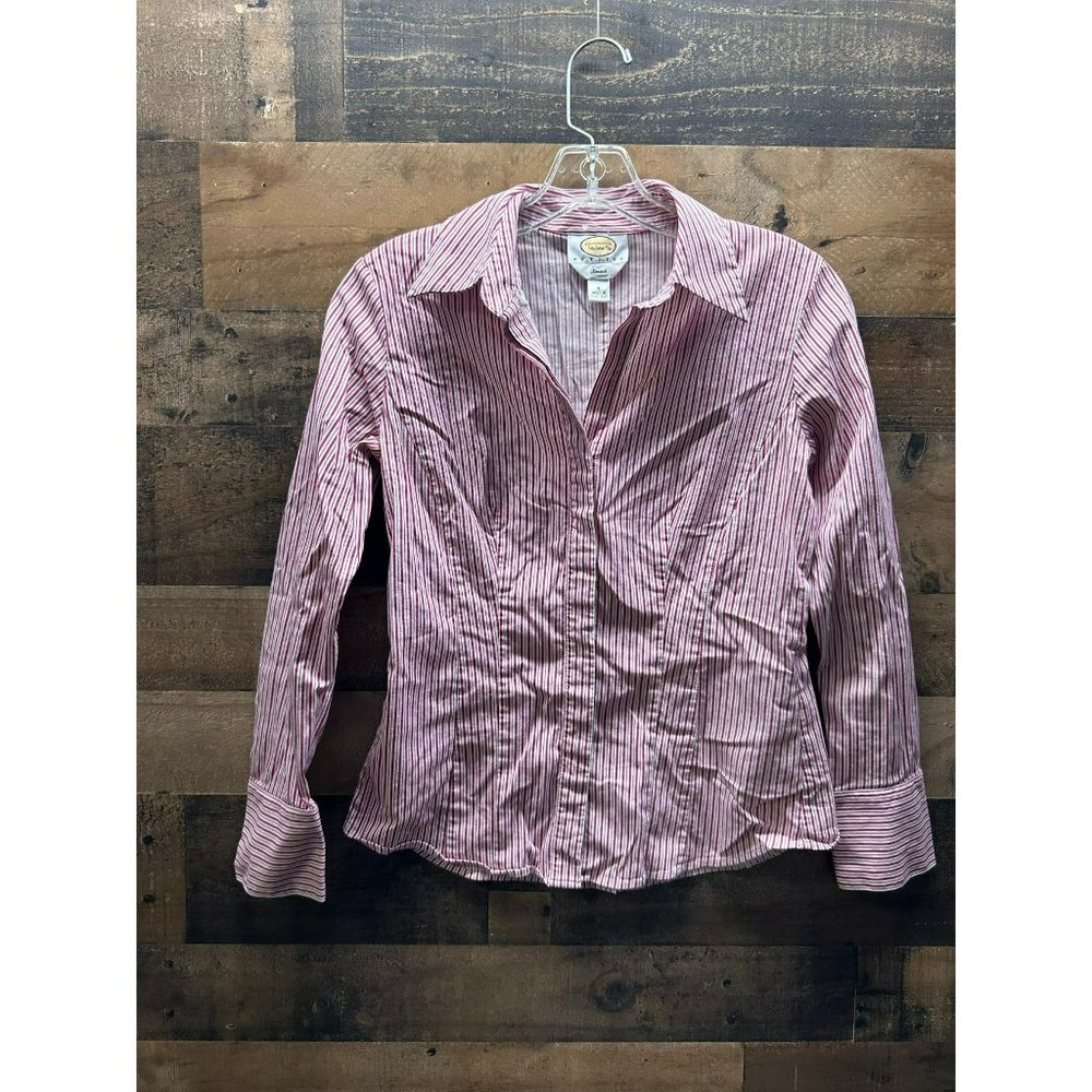 Talbots Petites Women's Long Sleeve‎ Button Up Size 4